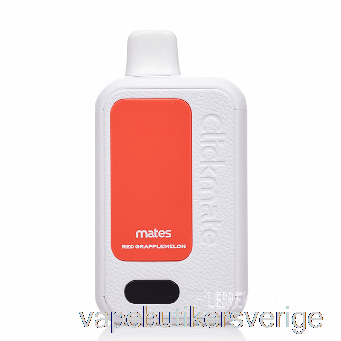 Vape Sverige 7 Daze Clickmate 15000 Engångssats Röd Grapplemelon